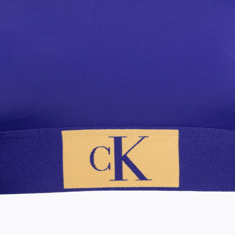 Horní díl plavek  Calvin Klein Bralette-RP midnight lagoon 3