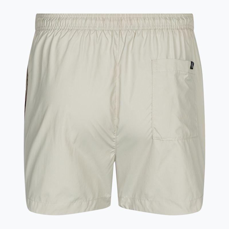 Pánské plavecké šortky  Calvin Klein Short Drawstring silver lining 2