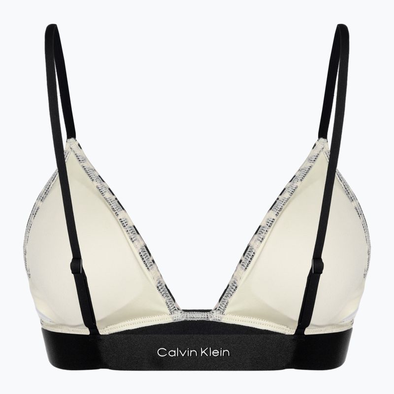 Horní díl plavek  Calvin Klein Triangle-RP Print blurred animal 2