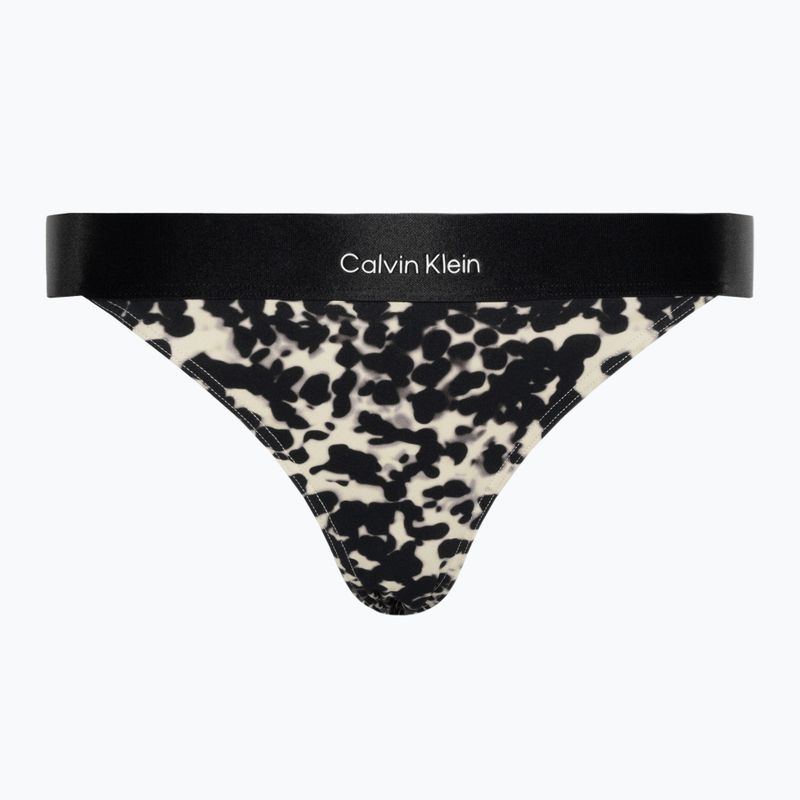 Spodní díl plavek  Calvin Klein Cheeky Bikini Print blurred animal