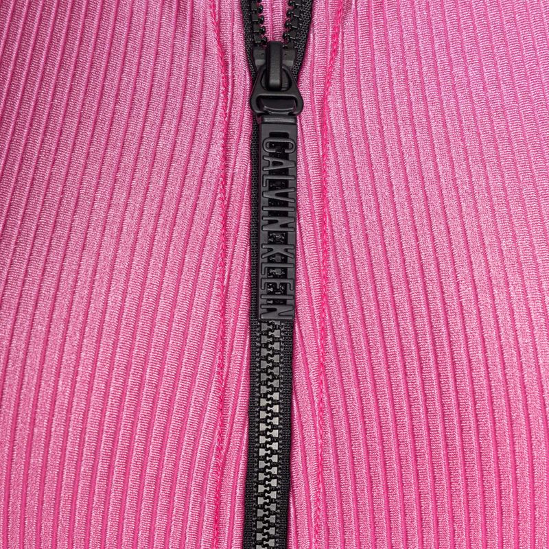 Dámské jednodílné plavky  Calvin Klein Racerback One Piece bold pink 4