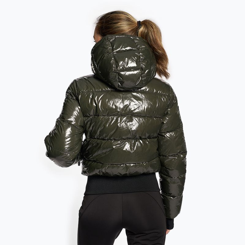 Dámská lyžařská bunda Nikkie Uma Ski forest green 2