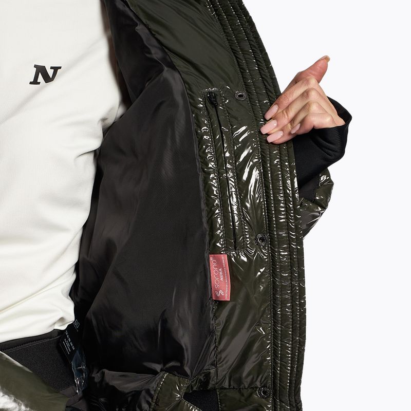 Dámská lyžařská bunda Nikkie Uma Ski forest green 5