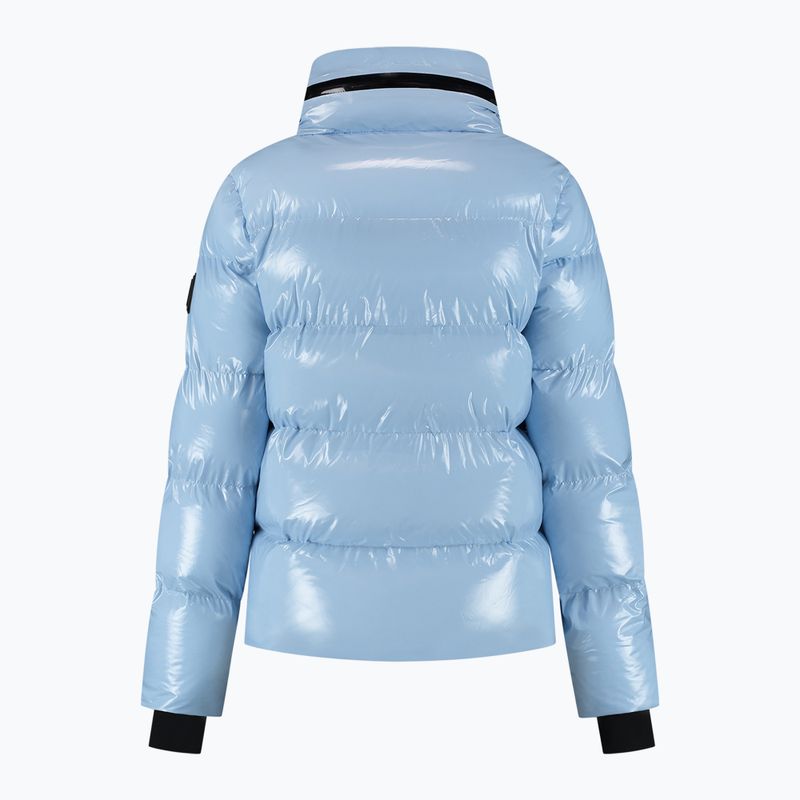 Dámská lyžařská bunda Nikkie Gstaad Laquer Ski powder blue 3