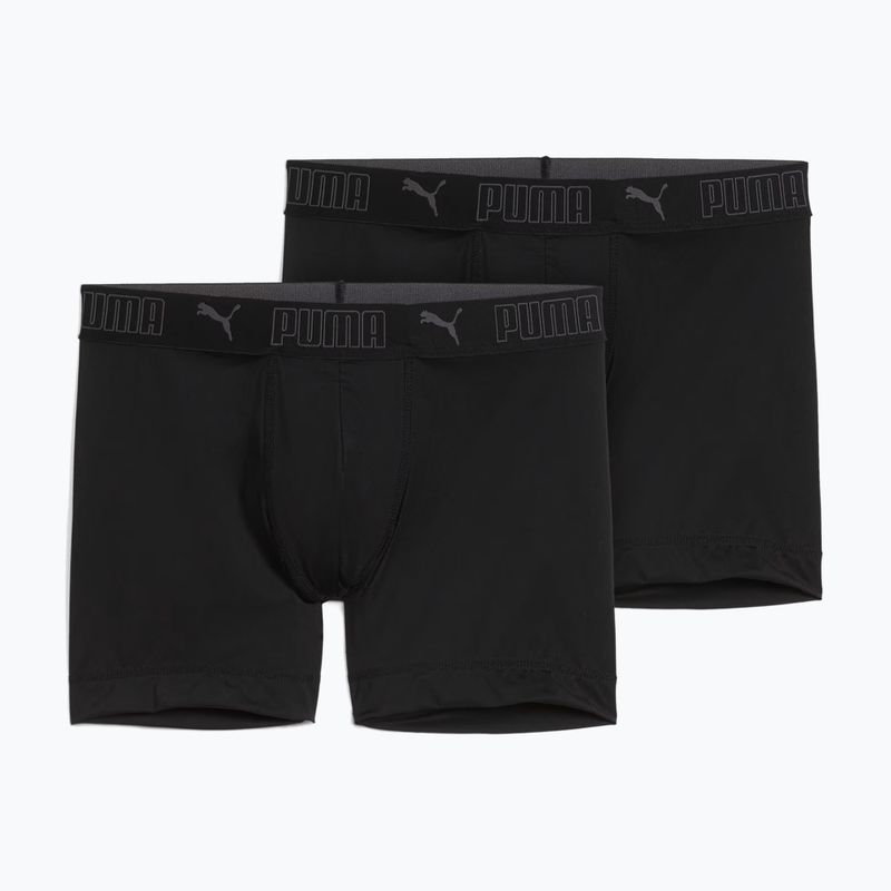 Pánské boxerky PUMA Sport Microfiber 2 pairs black