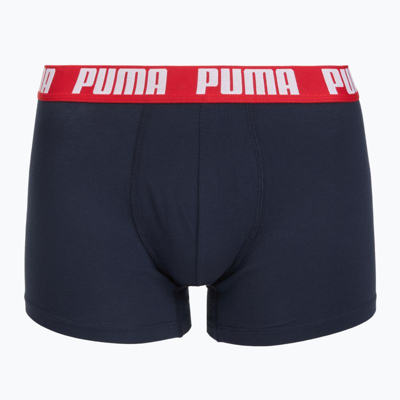 Pánské boxerky PUMA Everyday Basic 2 pairs navy/grey 5