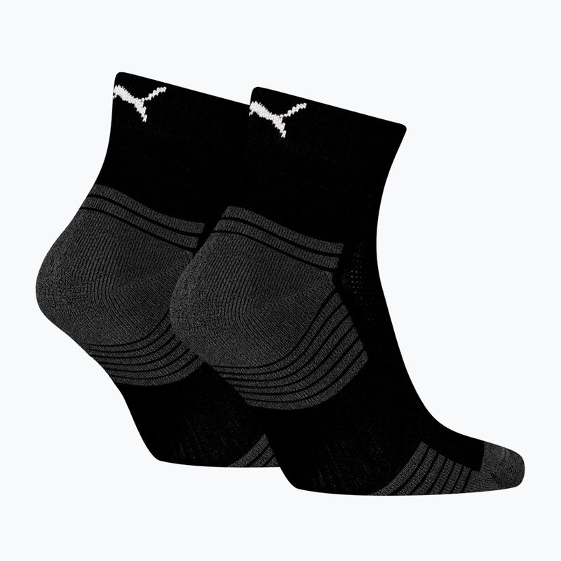 Ponožky PUMA Sport Cushioned Quarter 2 pairs black 2