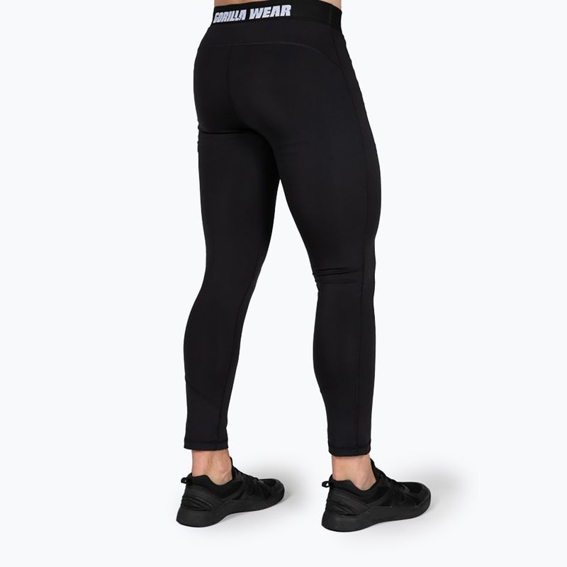 Pánské fitness  legíny Gorilla Wear Columbus black 6