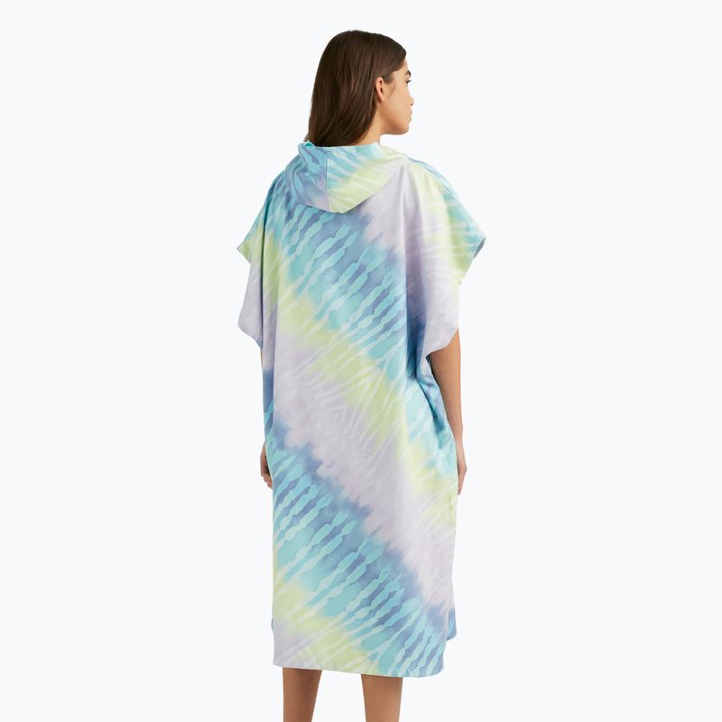 Dámské pončo O'Neill Quick Dry Jack`s blue tie dye 4