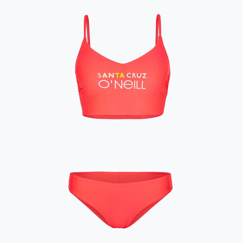 Dámské dvoudílné plavky O'Neill Midles Maoi Bikini diva pink