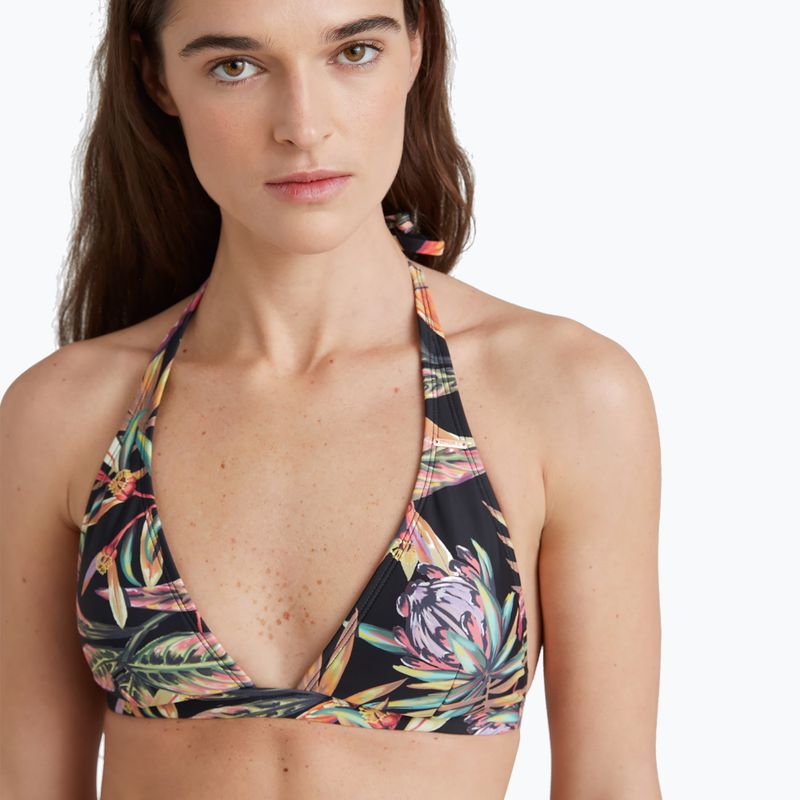 Dámské dvoudílné plavky O'Neill Marga Rita Bikini black tropical flower 5