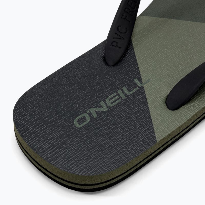 Pánské žabky O'Neill Profile Color Block deep lichen green 8