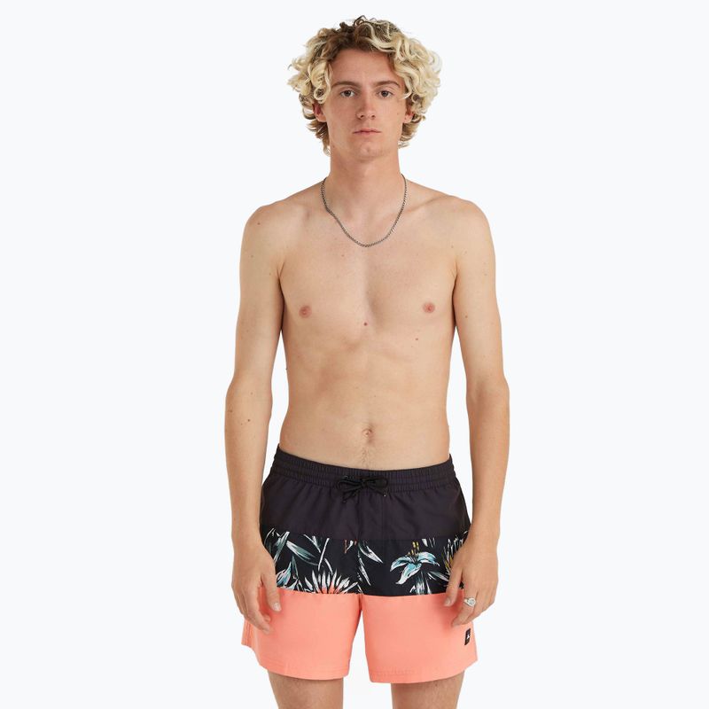 Pánské plavecké šortky O'Neill Mix & Match Cali Block 15'' black tropicana 3