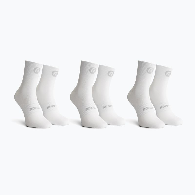 Ponožky Rogelli Core 3 páry white