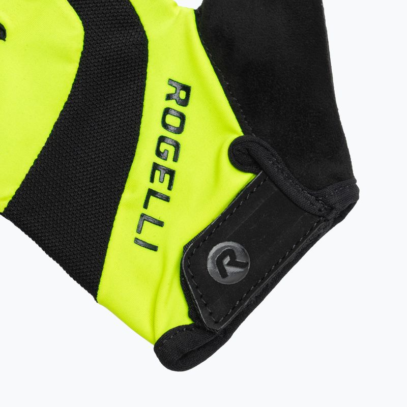 Pánské cyklistické rukavice Phoenix II fluor yellow 4