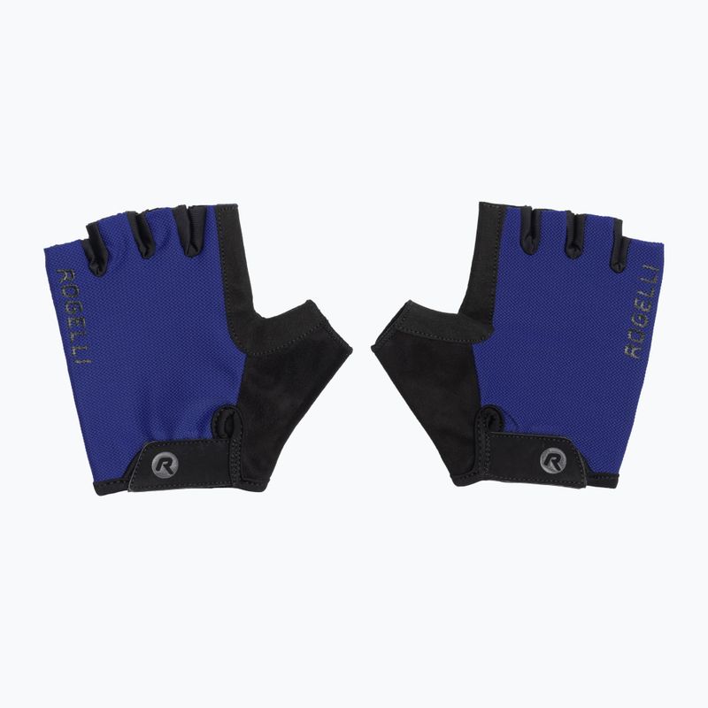 Pánské cyklistické rukavice Rogelli Core blue 2