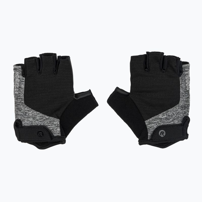 Dámské cyklistické rukavice Rogelli Essential W black/grey 2