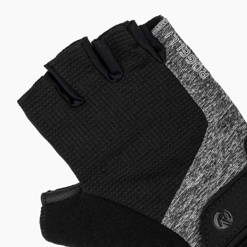 Dámské cyklistické rukavice Rogelli Essential W black/grey 5