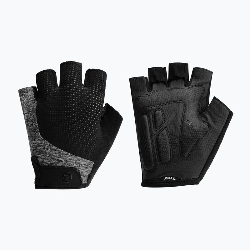 Dámské cyklistické rukavice Rogelli Essential W black/grey