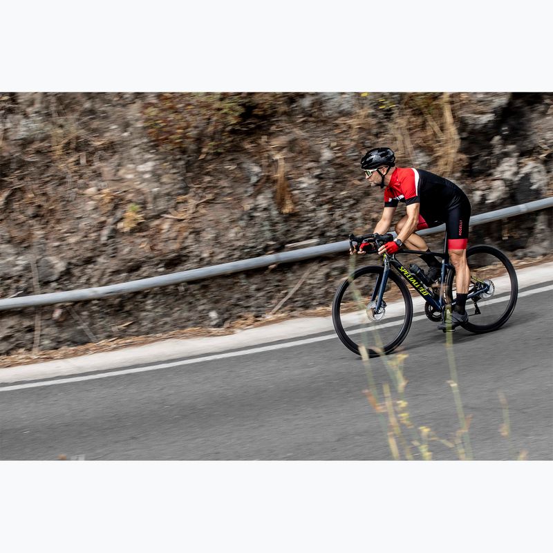 Pánský cyklistický dres    Rogelli Course black/red/white 7