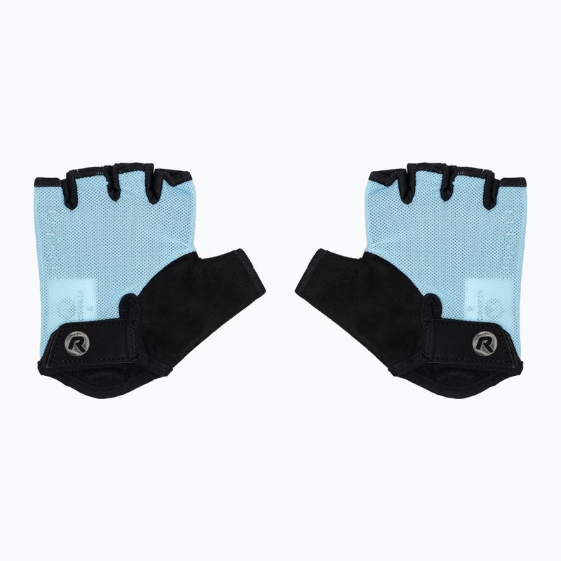 Dámské cyklistické rukavice  Rogelli Core light blue 4