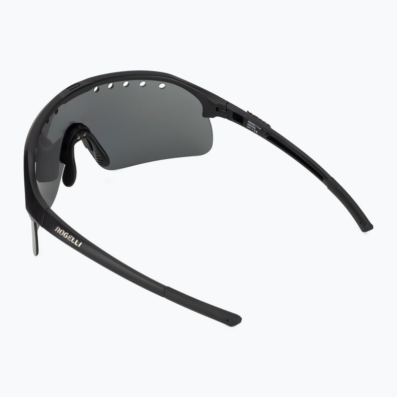 Sluneční brýle Rogelli Ventro Polarized black/smoke platinum revo 3