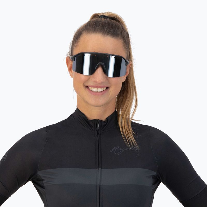 Sluneční brýle Rogelli Ventro Polarized black/smoke platinum revo 2