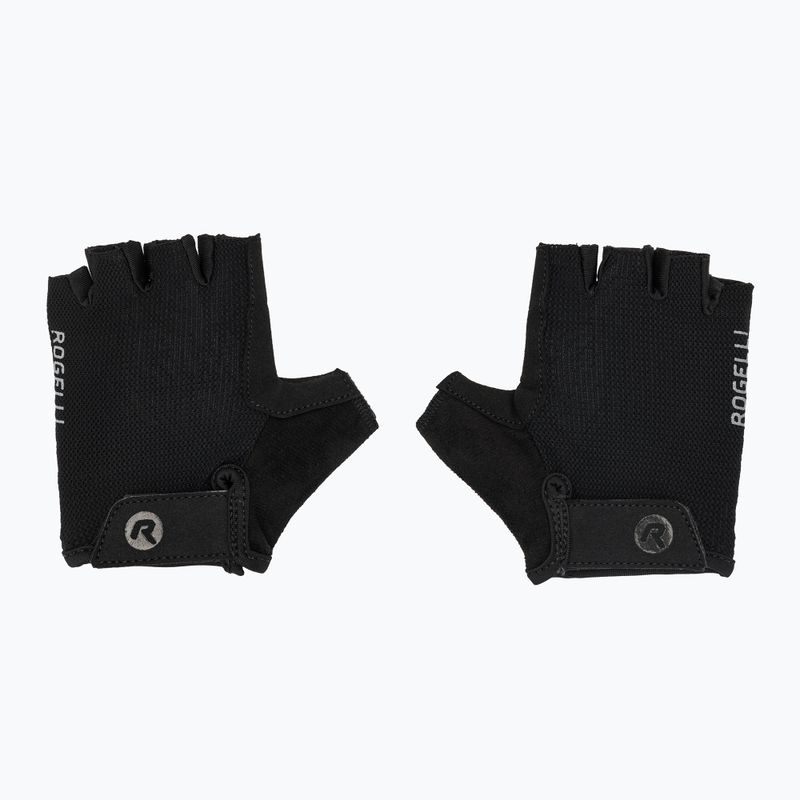 Dětské cyklistické rukavice Rogelli Core Jr black 2