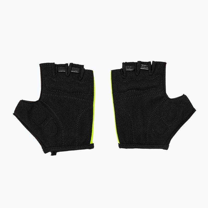 Dětské cyklistické rukavice Rogelli Core Jr fluor yellow 3
