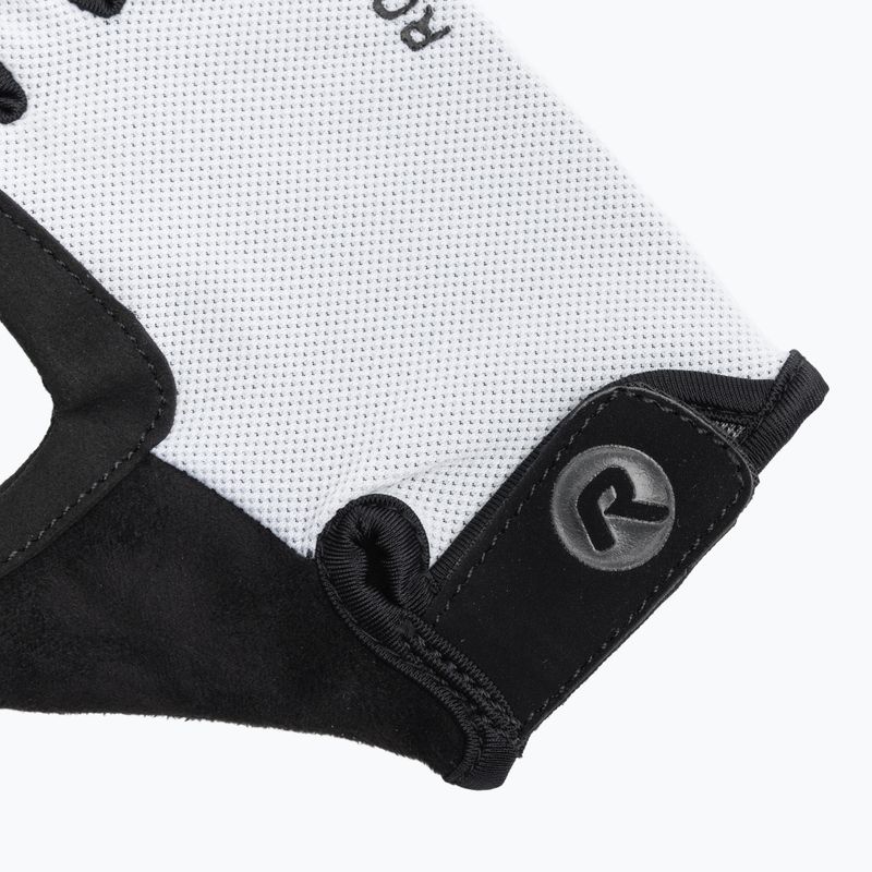 Dětské cyklistické rukavice Rogelli Core Jr white 5