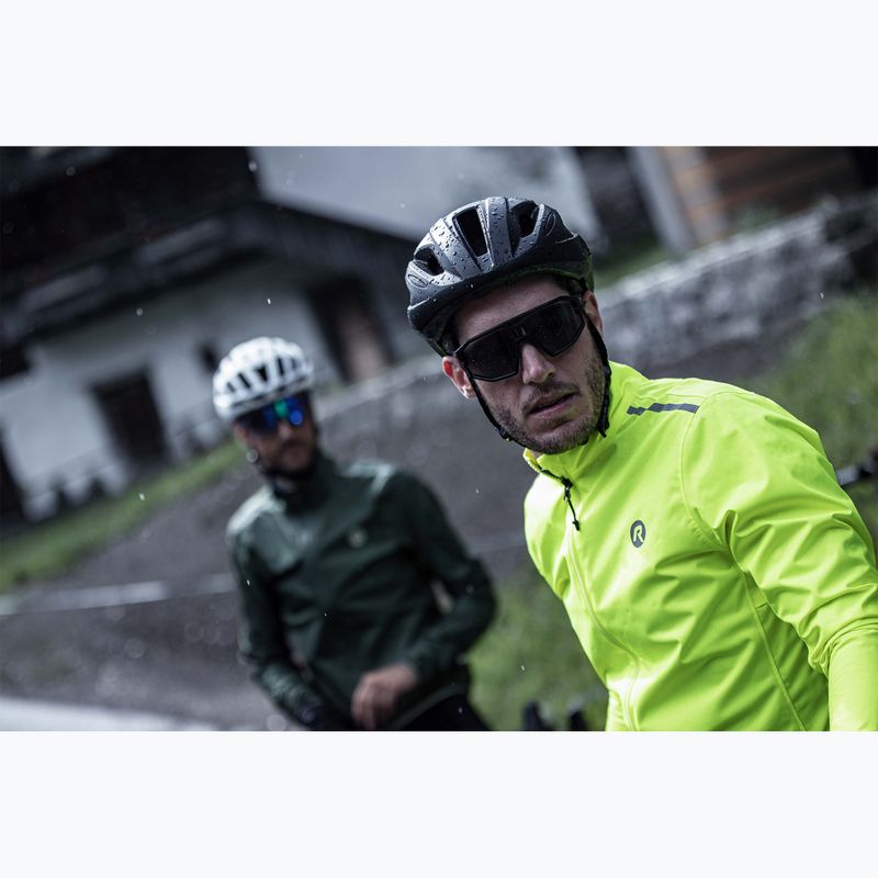 Pánská cyklistická bunda  Rogelli Distance yellow 5