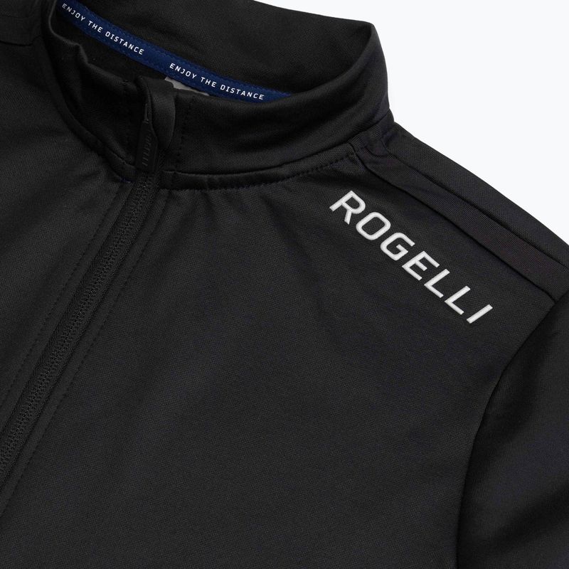 Pánské cyklistické tričko longsleeve Rogelli Core black 3