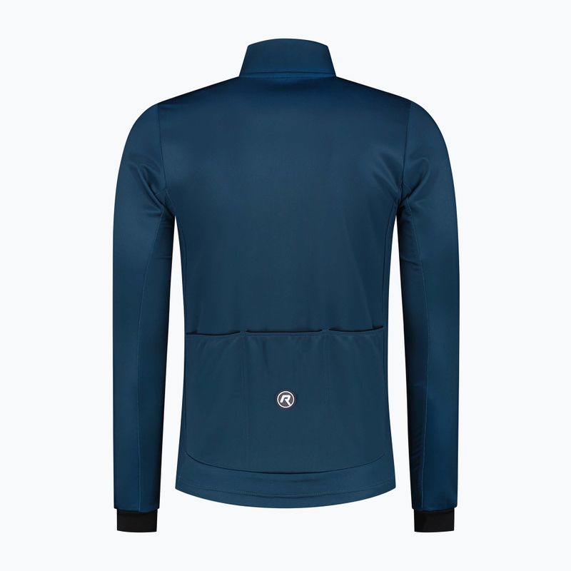 Pánské cyklistické tričko longsleeve  Rogelli Core navy 4