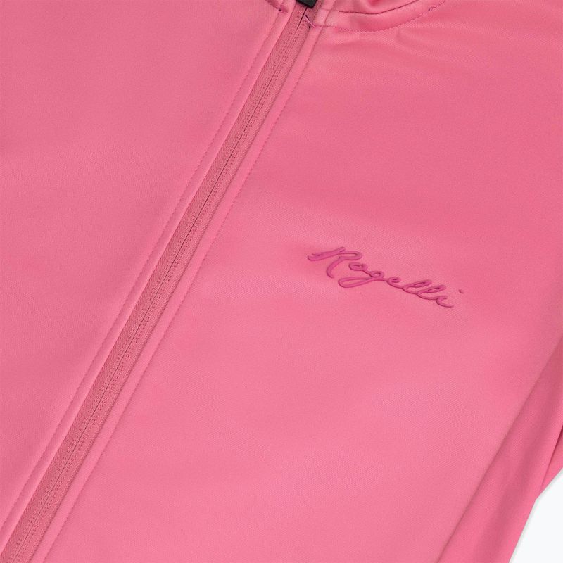 Dámské cyklistické tričko longsleeve Rogelli Core pink 5