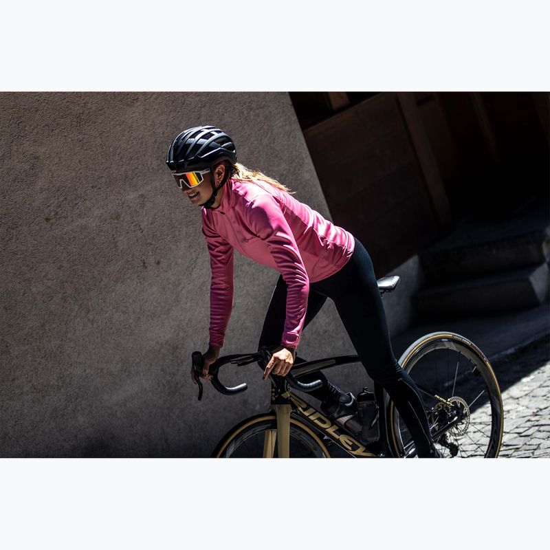 Dámské cyklistické tričko longsleeve Rogelli Core pink 9