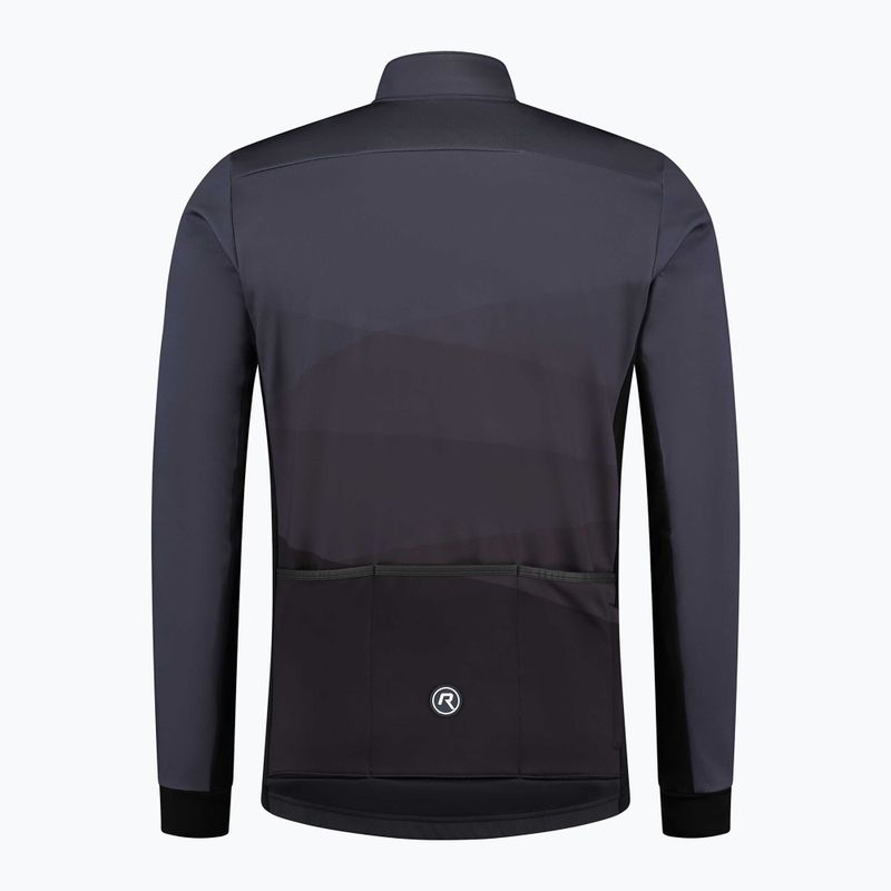 Pánská cyklistická bunda Rogelli Tarax Winter Jacket black 5