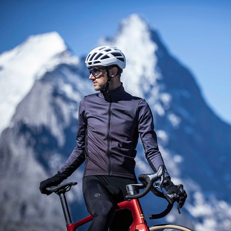 Pánská cyklistická bunda Rogelli Tarax Winter Jacket black 11