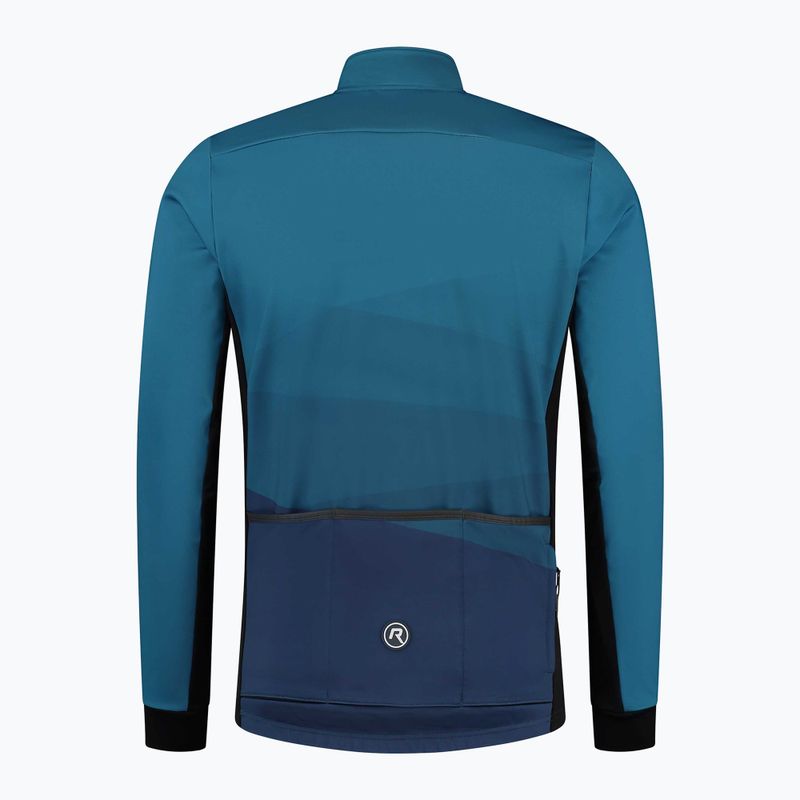 Pánská cyklistická bunda Rogelli Tarax Winter Jacket blue 5