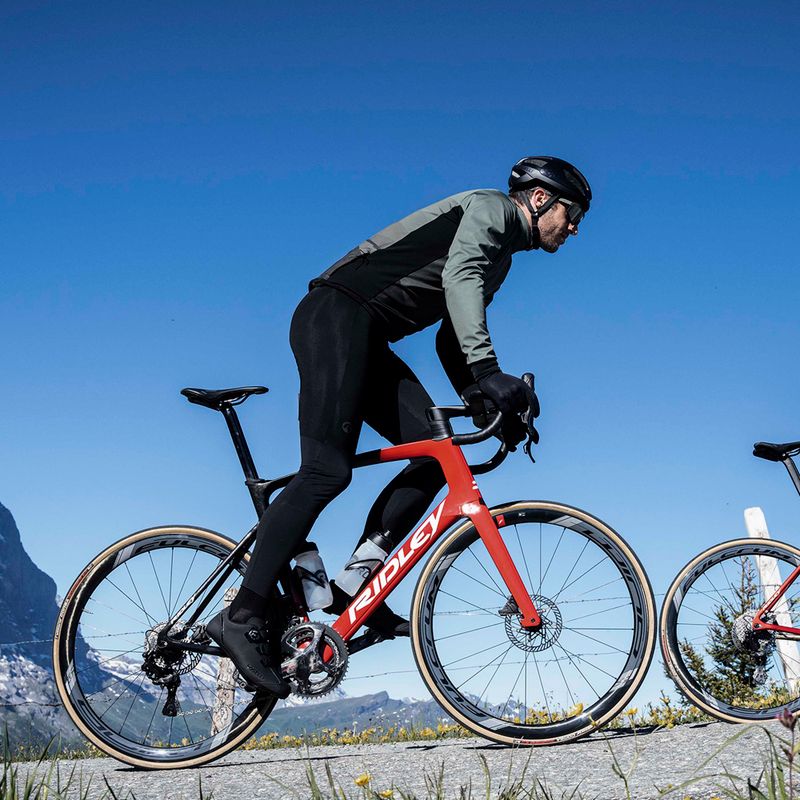 Pánská cyklistická bunda Rogelli Tarax Winter Jacket army green 10