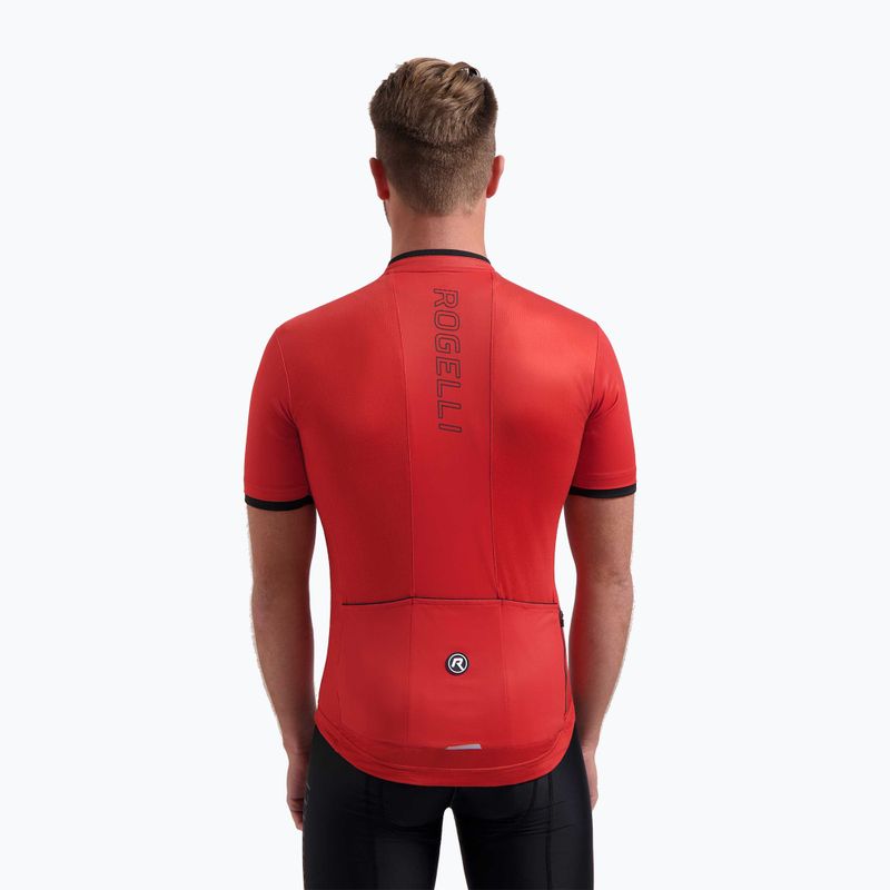 Pánský cyklistický dres    Rogelli Essential red 2