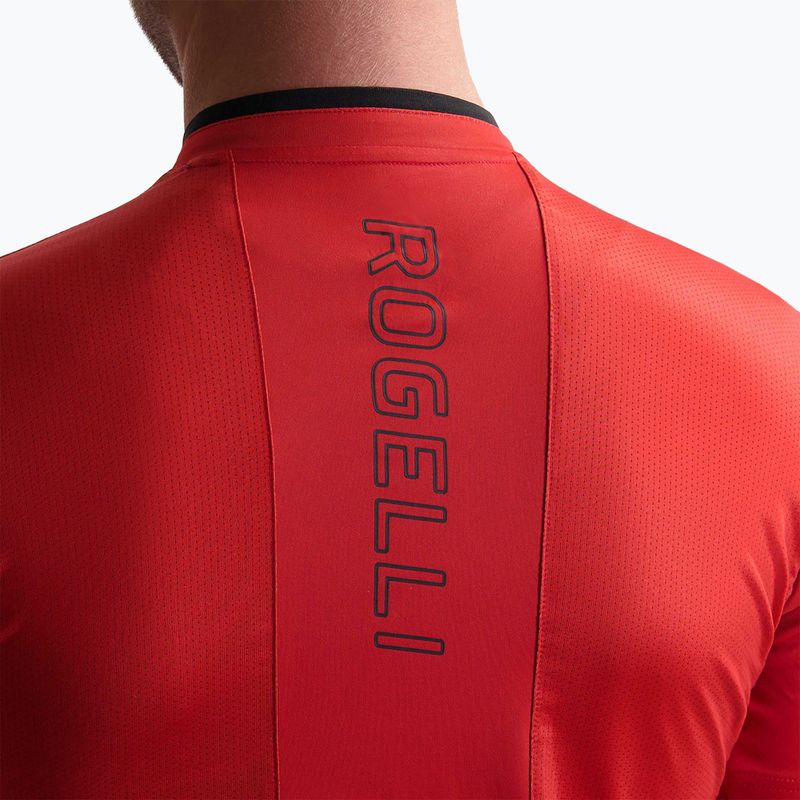 Pánský cyklistický dres    Rogelli Essential red 3