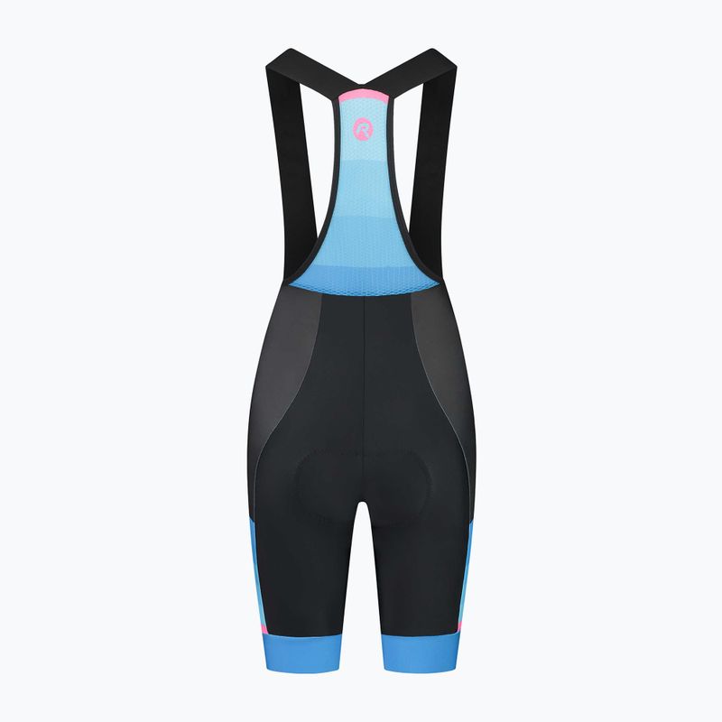 Dámské cyklistické kraťasy  Rogelli Impress II Bib Short blue/pink/black 4