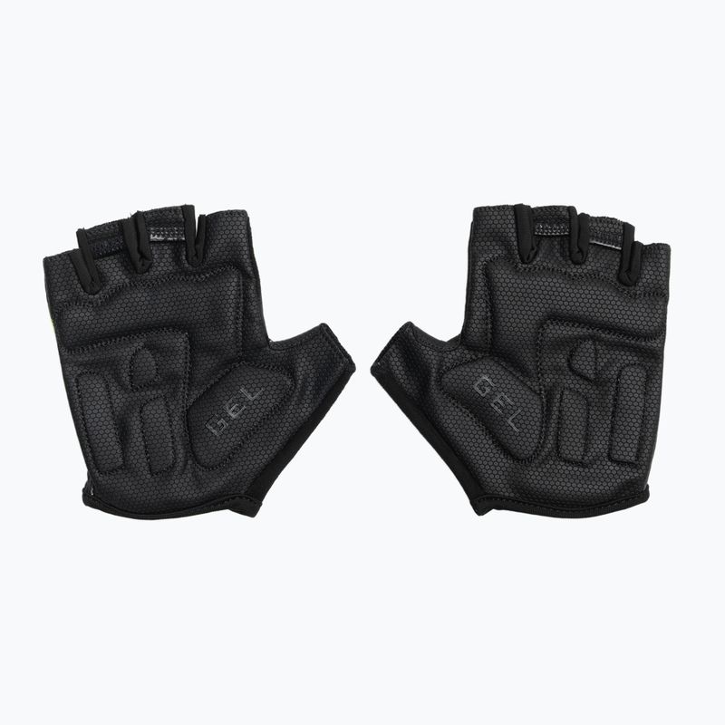 Pánské cyklistické rukavice Rogelli Hero II black/fluor/grey 3