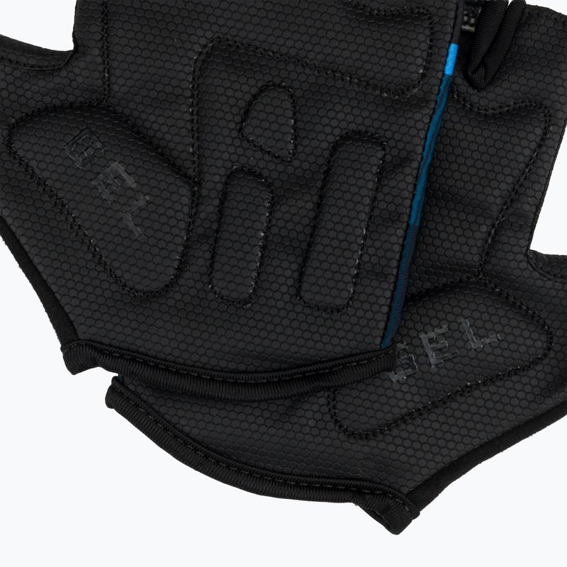 Pánské cyklistické rukavice Rogelli Hero II black/blue 6