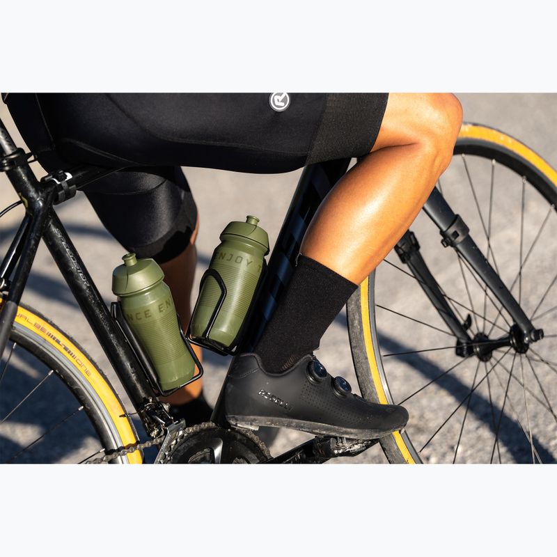 Cyklistická láhev Rogelli Bio Enjoy The Distance 500 ml army green 2