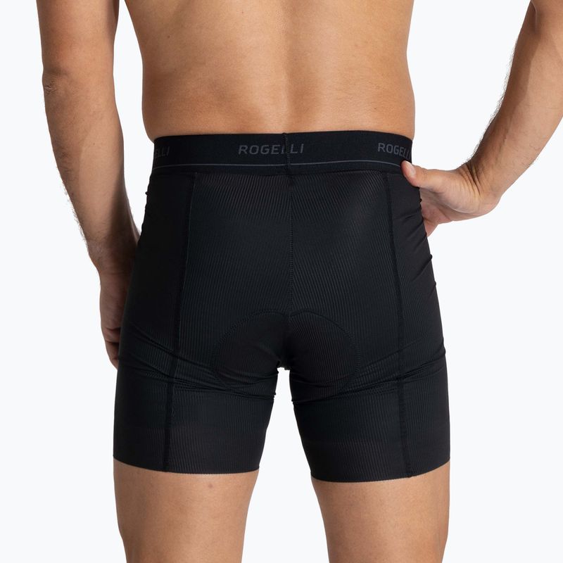 Pánské cyklistické boxerky Rogelli Prime Boxer black 4