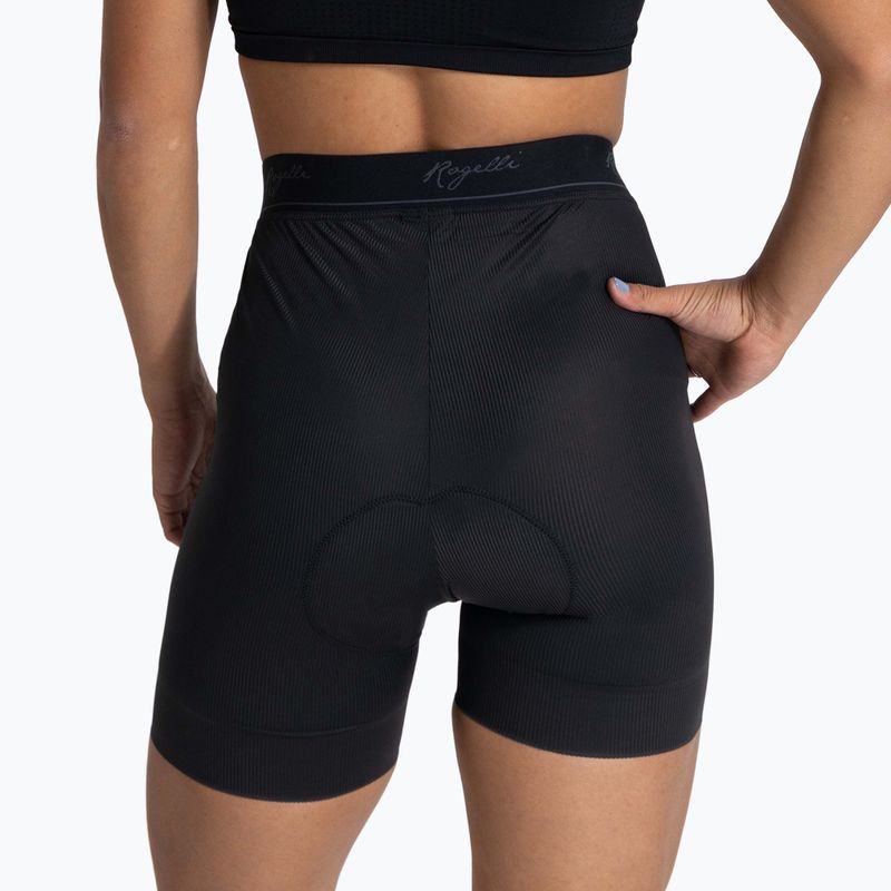 Dámské cyklistické boxerky Rogelli Prime Boxer W black 4