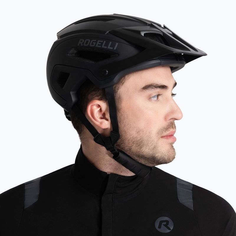 Cyklistická přilba  Rogelli Advntr Onyx Mtb black 4