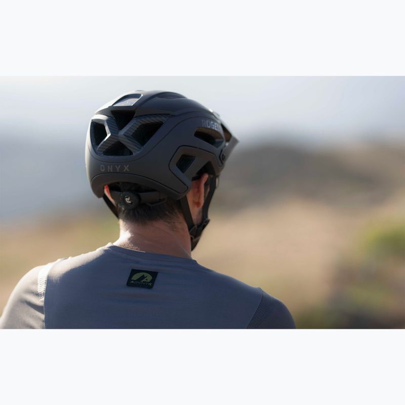 Cyklistická přilba  Rogelli Advntr Onyx Mtb black 8