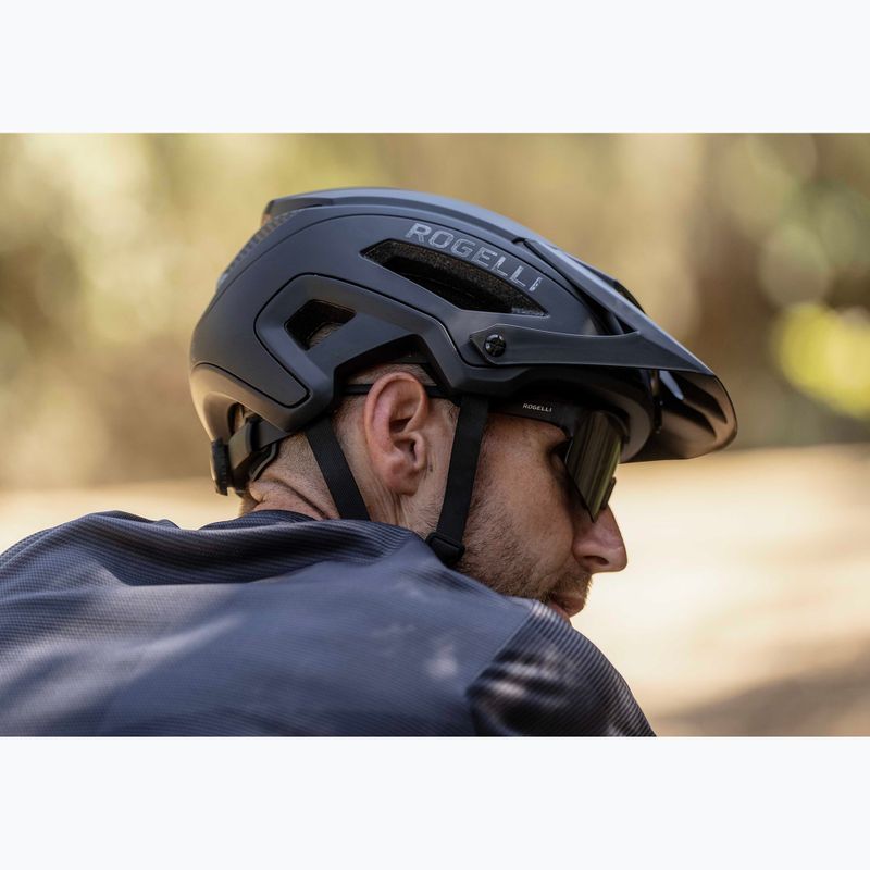 Cyklistická přilba  Rogelli Advntr Onyx Mtb black 10